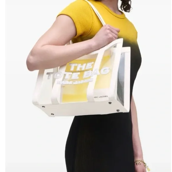 Marc Jacobs clear medium tote bag - Picture 2 of 2